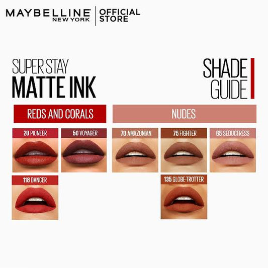 Maybelline super stay ink matte lip set