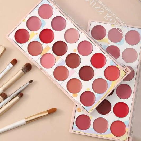 MISS ROSE NEW 18 COLORS LIPSTICK PALETTE