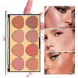 Load image into Gallery viewer, Miss rose 8 color blush palette
