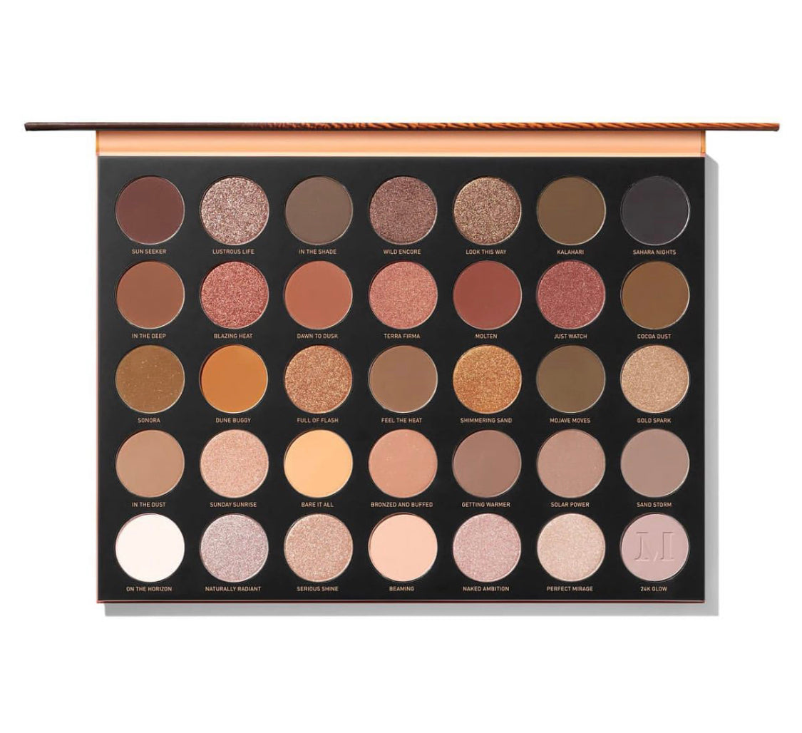 Morphe 35U gold desert artistry eyeshadow palette