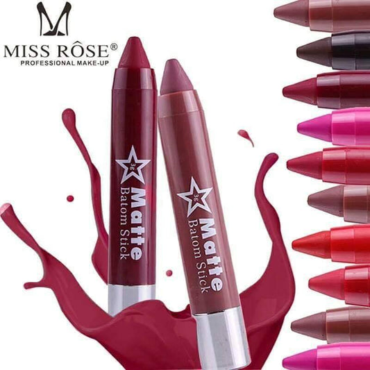 Miss rose matte lip caryons pack