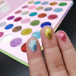 Load image into Gallery viewer, Miss Rose Unicorn 35 colors glitter eyeshadows palette
