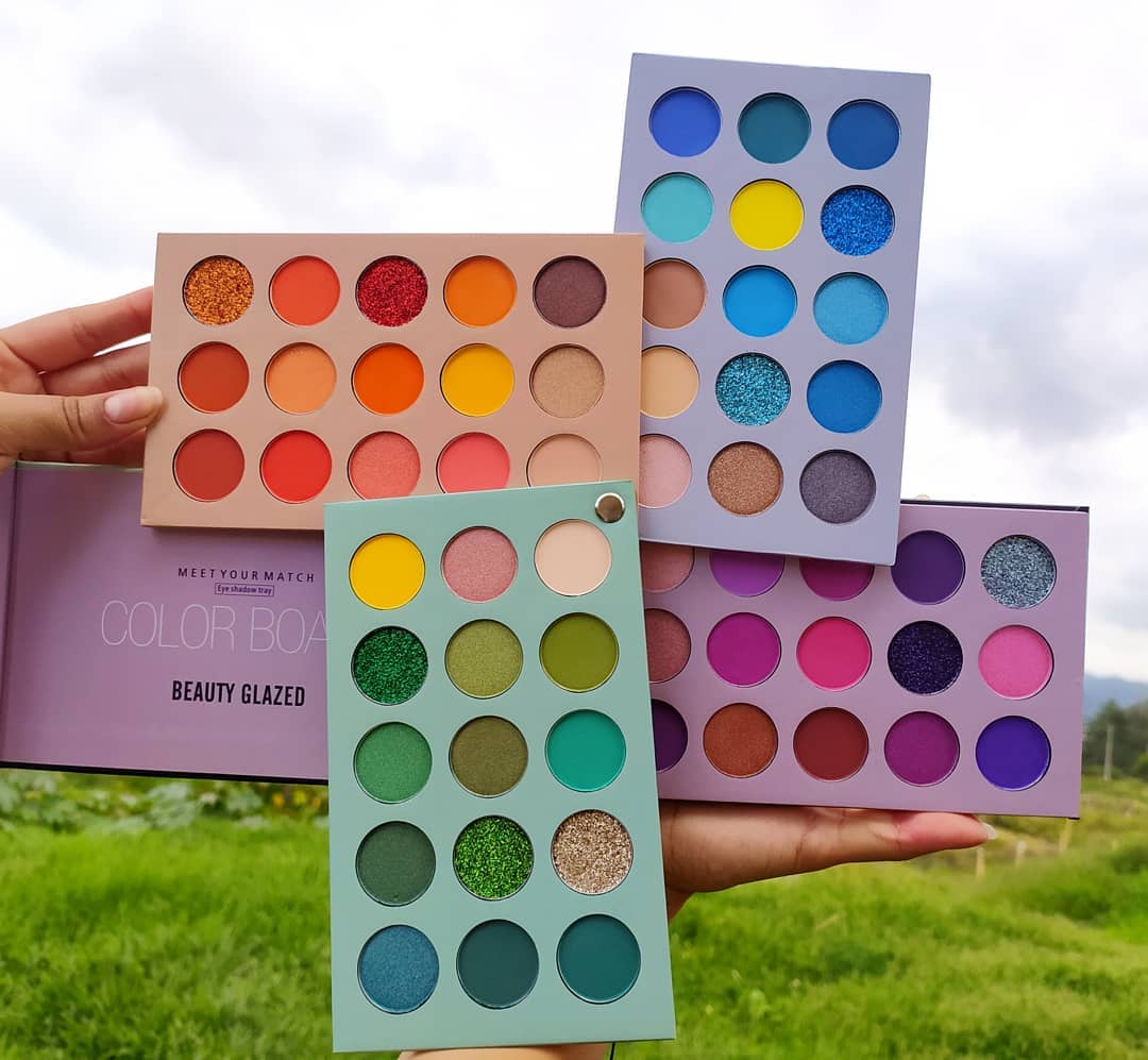 Beauty glazed color board eyeshadow palette