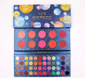 Apk galaxy makeup kit (48+5+5)