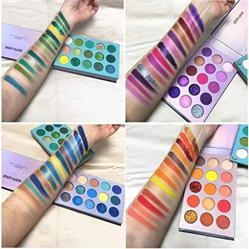 Beauty glazed color board eyeshadow palette