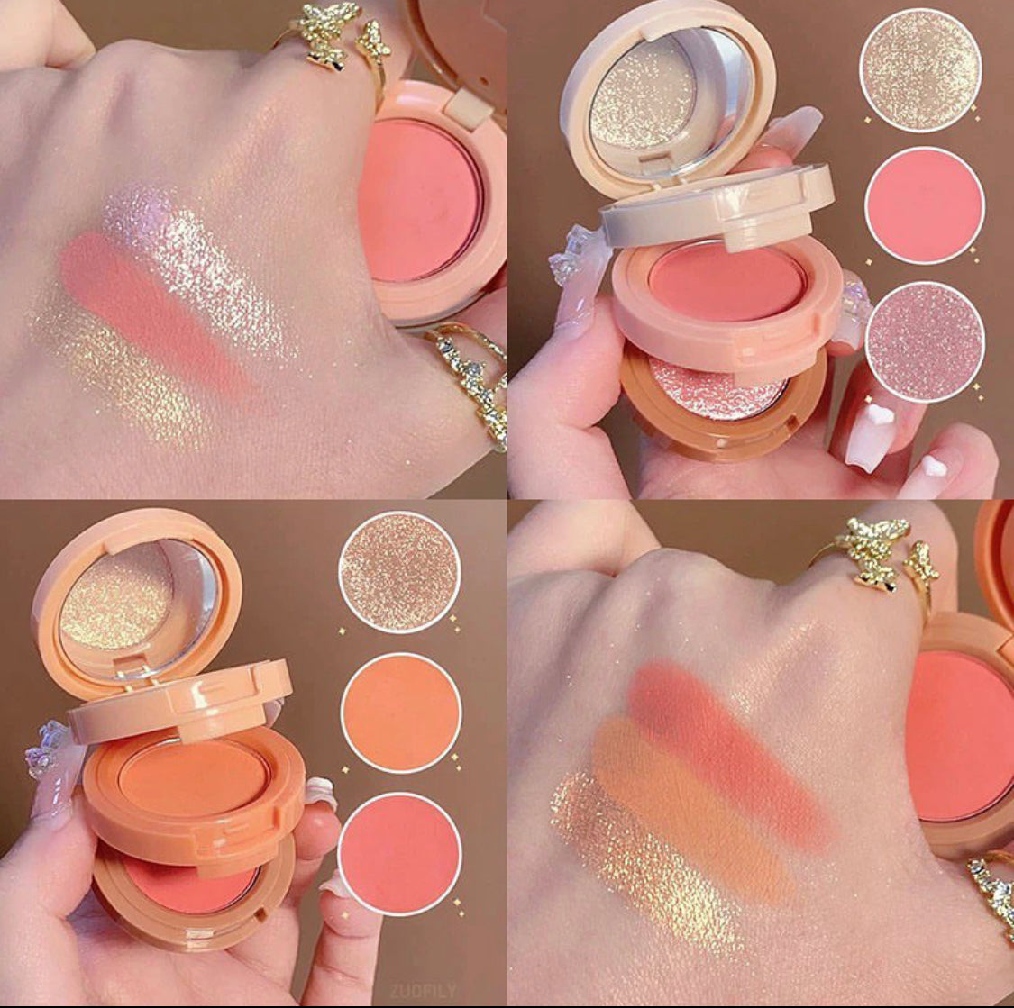 Silkworm  blusher and highlighter