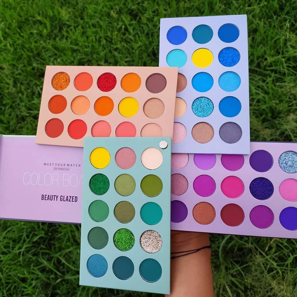 Beauty glazed color board eyeshadow palette