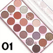 Load image into Gallery viewer, Miss Rose new 18 colors mix shades eyeshadow palette

