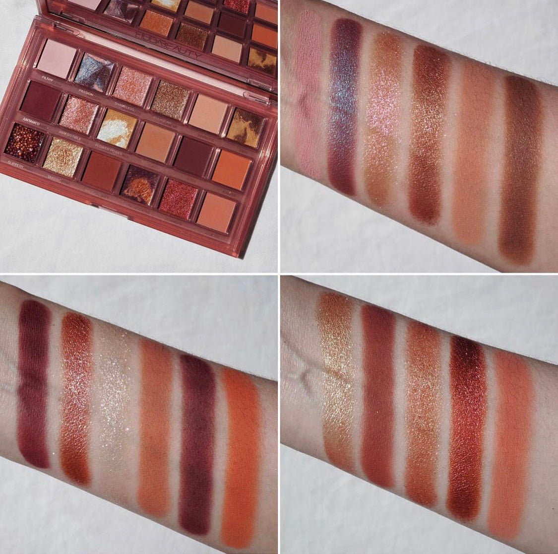 Huda beauty naughty nude eyeshadow palette